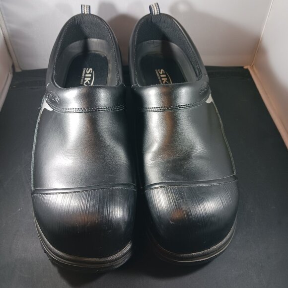 SIKA Comfort Clogs Work Walking Men\'s 47 US 14 Black Leather Slip On main image 10